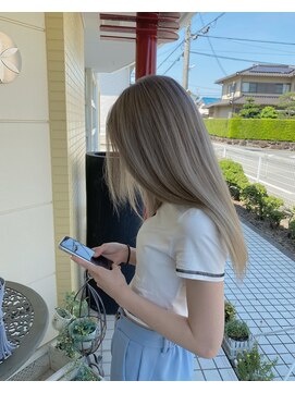 アクタノイド エット 香呂駅前店(actanoid etto) 圧倒的透明感ハイトーンベージュ