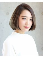 ヘアーサロンソシエ 本厚木店&nbsp;ボブ/ワンカール/アッシュベージュ［本厚木/本厚木駅］
