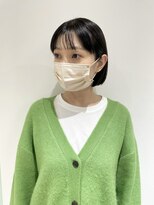 ヘーゼル 博多(HAZEL.)&nbsp;ダークトーン×パツボブ