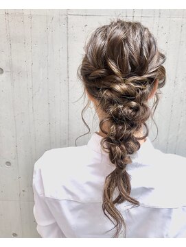 エルヘアー(el HaiR) 編み下ろしアレンジ