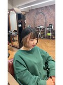 【富永】インナーカラー×簡単にまとまるボブ