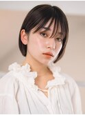 王道シンプルボブ×髪質改善 1