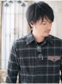 ≪mod's men≫ラフな動きで大人無造作ロングウルフP