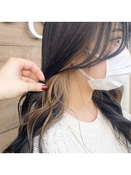 サロン LH(salon LH) 秋の新作　黒髪×インナーカラー