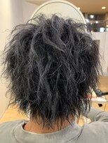 ノア 北山(NOA)&nbsp;ツーブロックマッシュの波巻き束感ショートMEN’S HAIR10