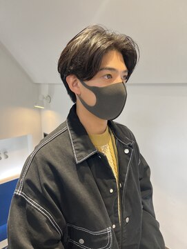 トレス(TRESS) センターパート　マッシュショート　ショートボブ