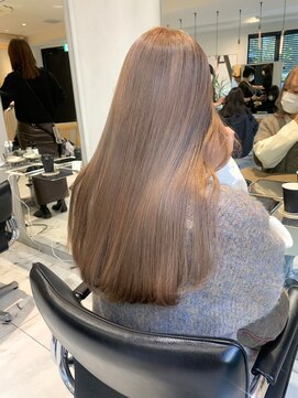 ヘアサロン ガリカ 表参道(hair salon Gallica) 【柴田優香】艶髪ミルクティーブラウン/ミルクティーベージュ