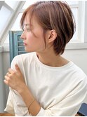 ３０代　４０代　５０代　名東区　ヘアスタイル　ショートヘア