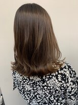 グラム 岡崎南店(gram)&nbsp;ミディアム＿レイヤー・ワンカール＿オリーブベージュ＿84