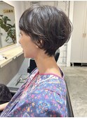 ショートパーマ/大人ショート/ベリーショート/マッシュショート
