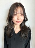 韓国レイヤーカット/シースルーバング
