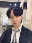韓流カルマバング メンズヘアセット