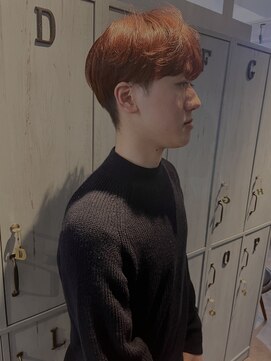 ギフト ヘアー サロン(gift hair salon) men'sピンクカラー