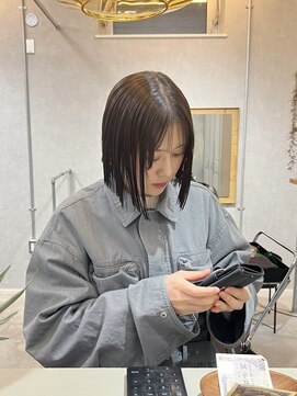 アソビ(Asobi) 【カット】切りっぱなしボブ