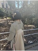 【Lino &nbsp;kichijoji本間】ボブスタイル×金箔アレンジ