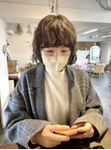 ボブにパーマ