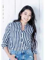 OHI 赤羽店 【アッシュブラック】大人美人/韓国ヘアモテ髪 ロング 
