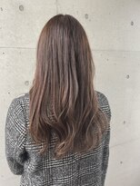 アチーブリス(achieve Liss)&nbsp;ナチュラルブラウンカラー 毛先カーリーロング