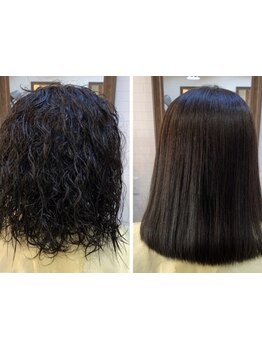 【西宮ならココ♪】新登場☆トリートメントストレートならすればする程、美髪＆やわらかいラインに様変わり