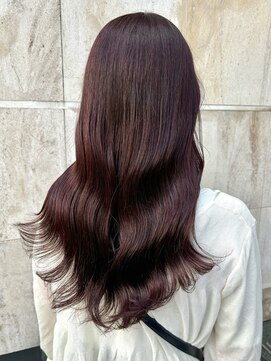 ラグーン 原宿 表参道(LAGOON) 【LAGOON】ブリーチなしダブルカラー!秋冬人気ワインレッド