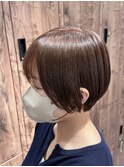 丸みショートヘア