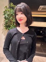 ロンドローズ 名古屋(Lond damaskRose)&nbsp;顔周り ダブルカラー 名駅 ブリーチ 髪質改善 ボブ 韓国 184