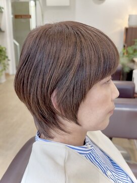 プラウドヘアー(Proud hair) オシャレ大人女性マッシュ×ウルフショートstyleー★