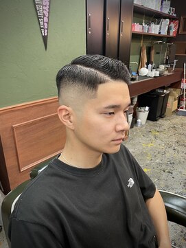 ソリズ ヘア クルー 池袋(SOLIZ HAIR CREW) サイドパート