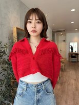 Say.黒髪ボブルフネビージュ小顔ワンレンくびれボブ外ハネボブ