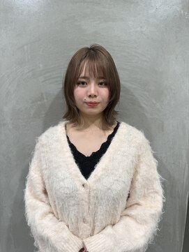 エミュ(emu) 顔周りレイヤー×ボブ