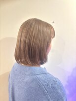 ペスカケイクリエイティブ(PESCA K-CREATIVE)&nbsp;ケアブリーチ×ミルクティーベージュ