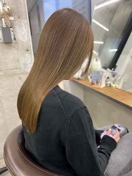 ネウィ 天王寺(newi) ベージュ系カラー＆酸性ストレート