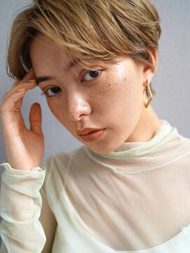 マルツ 銀座(maltu) マッシュヘア ラベンダー大人かわいい美髪ネビージュ