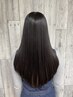 縮毛矯正+カット　￥14,300→11,440