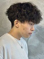 ニアウ 高崎店(Niau)&nbsp;シャドウパーマメンズパーマ韓国風パーマメンズマッシュ群馬高崎