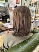 サロン ド クロック(salon de CLOCK) 脱白髪染め!大人可愛い◎艶アッシュベージュ