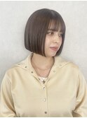 熊本 透明感カラー 韓国風スタイル Una Yumika