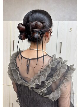 キイ ギンザ(k.e.y GINZA) カチモリヘア/結婚式ヘア/お呼ばれヘア