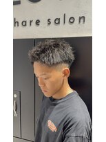 ステラ(STELLA)&nbsp;刈り上げスパイキーショート×ツイスパ