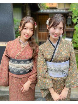 バサラ 池袋店(VASARA)の写真/気軽に楽しむならVASARAにお任せ♪着物に合わせたカジュアルヘアをシーンに合わせてプロがご提案！