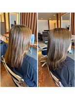 ピールアーク(peal ark)&nbsp;明るめオリーブグレージュ×くびれレイヤー