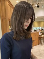 リュミエ ドゥ マッシュ(Lumier de mashu) 【大阪/梅田/茶屋町/中崎町】ココアブラウン/ハッシュカット