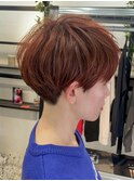 丸みが可愛い【マッシュショート】