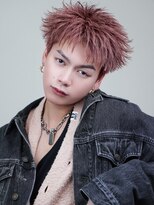 ゴールド 京都 三条(GOALD)&nbsp;アクティブショートピンクハイトーンスパイキーショートショート