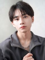 ゼロ 渋谷(XeRo)&nbsp;ツーブロック刈り上げマッシュナチュラルコンマバング