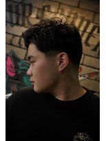 フォーコーナーズカットショップスリーセント 栄(FourCornersCutShop 3/cent)&nbsp;フェードショート