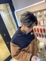 ソルバー(SOLVER)&nbsp;【SOLVER 南】ハイライト/フェザーパーマ/センターパート