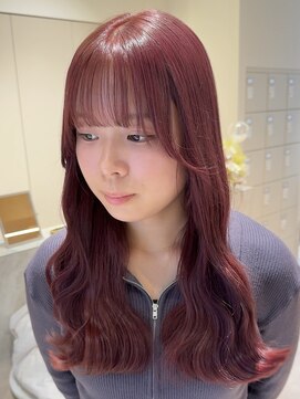 エンター 天神店(ENTER) pink brown/ピンクブラウン/天神美容室