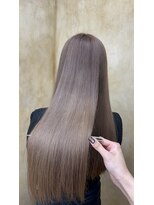 ユニーク(UniQ) ミルクティーグレージュ×髪質改善トリートメント