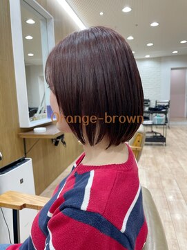 ループ(LOOP) 9割の人が似合うオレンジブラウン